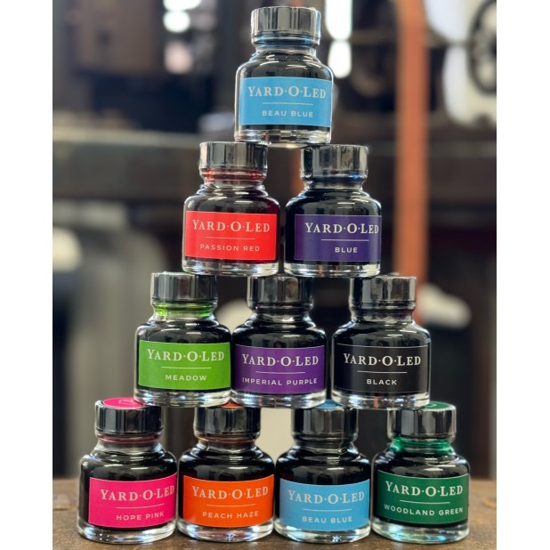 Yard O Led Fountain Pen Ink Blue 30ml Frasco de tinta