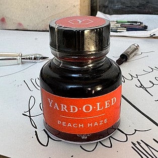 Yard O Led Fountain Pen Ink Peach Haze 30ml Ink Bottle