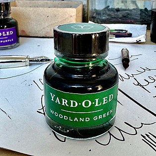 Yard O Led Fountain Pen Ink Woodland Green 30ml Ink Bottle