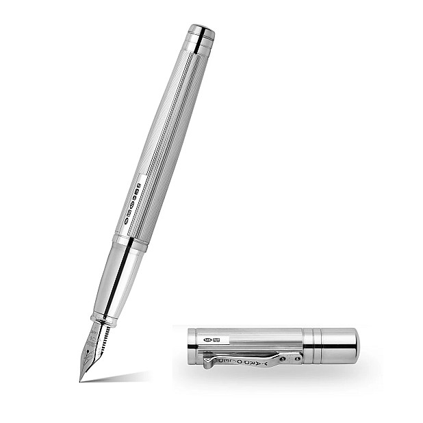 Yard O Led The Pinstripe 72 Sterling Silver Grand Pióro Wieczne