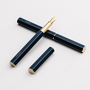 Ystudio Classic Fountain Pen 10th Anniversary Blue Füllfederhalter