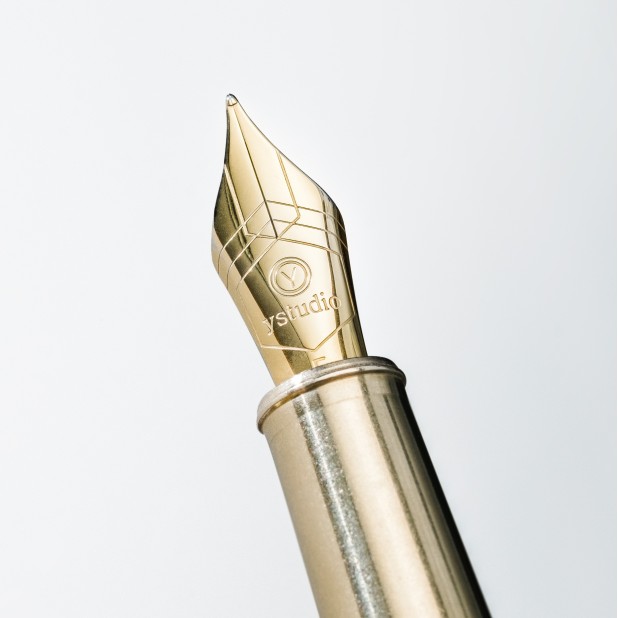 Ystudio Classic Stylo Plume 10ème Anniversaire Bleu Stylo Plume