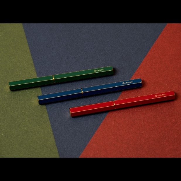 Ystudio Classic Stylo Plume 10ème Anniversaire Bleu Stylo Plume