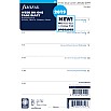 Filofax Refill 2026 A5 White - Week on 1 page