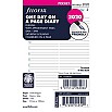 Filofax Refill 2026 Pocket White - Dag på 1 sida