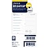 Filofax Refill 2026 Personal White - Week on 1 page with Notes