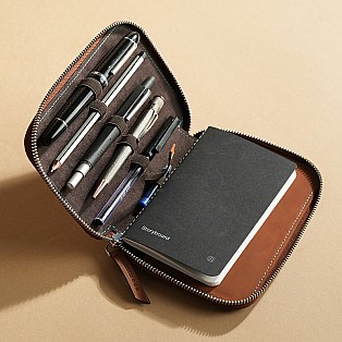 Bolsa para caneta ajustável preta Endless Companion (cinco dobras)