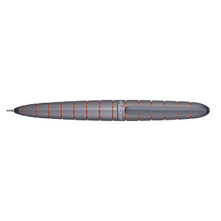 Lapiseira mecânica Diplomat Elox Ring Cinzento Laranja 0,7 mm