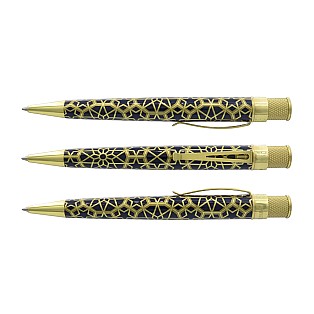 Retro 51 Tornado Metropolitan Museum Of Arts Geometric Rollerball / Ballpoint