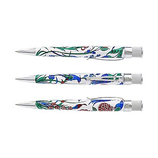 Retro 51 Tornado Metropolitan Museum Of Arts Iznik Garden Rollerball / Ballpoint
