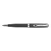 Stylo à bille Diplomat Excellence A Guilloche PVD Noir/Chrome