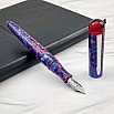 Edison Comet Cobalt Magma ST Fountain Pen
