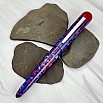 Edison Comet Cobalt Magma ST Fountain Pen