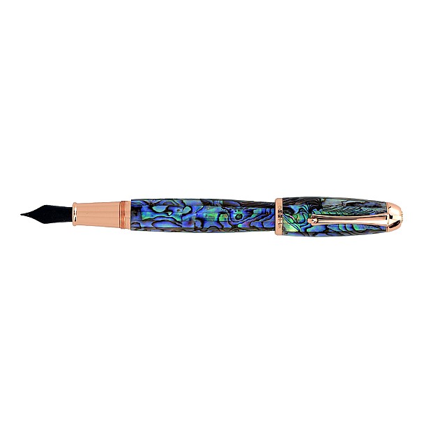 Monteverde Super Mega Abalone & Rose Gold Füllfederhalter