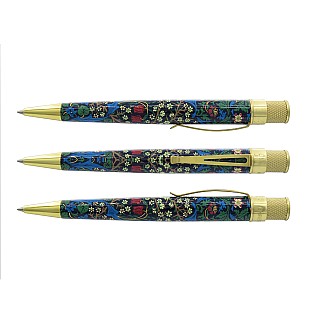 Retro 51 Tornado Metropolitan Museum Of Arts W. Morris Blackthorn Rollerball / Ballpoint