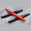 Caneta de tinta permanente Scribo Feel Arancia - Extra Fine 14k