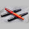 Caneta de tinta permanente Scribo Feel Arancia - Extra Fine 14k