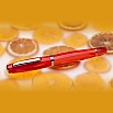 Caneta de tinta permanente Scribo Feel Arancia - Extra Fine 14k