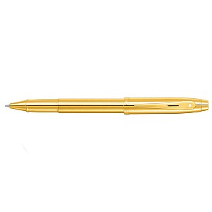 Sheaffer 100 Glossy Gold PVD GT Rollerball