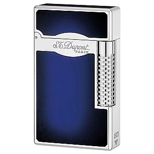 S.T. Dupont Ligne 2 Le Grand Blau Lack &amp; Palladium Feuerzeug