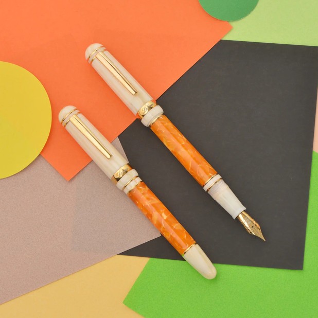 Caneta de tinta permanente Laban 325 Sun Orange GT