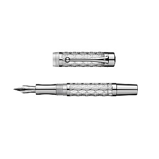 Laban Flora Silver Fountain pen