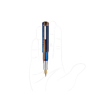 Laban Pocket Seastar Blue Fountain pen