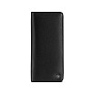 Estuche para bolígrafo Lapis Bard Belgravia negro con cremallera (doble)