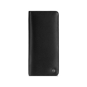 Lapis Bard Belgravia Black Zippered Pen Pouch (Double)