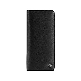 Lapis Bard Belgravia Black Zippered Pen Pouch (Double)