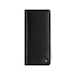 Estuche para bolígrafo Lapis Bard Belgravia negro con cremallera (doble)