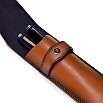 Lapis Bard Classic Brown Pen Pouch (Double)