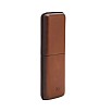 Lapis Bard Ducorium Cognac Moulded Pen Case (Double)