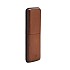 Lapis Bard Ducorium Cognac Moulded Pen Case (Double)