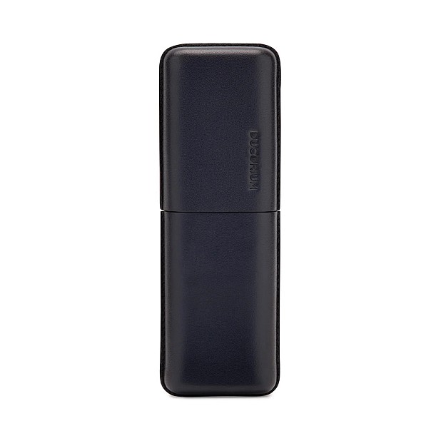 Lapis Bard Ducorium Étui à stylos moulé bleu marine (double)