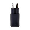 Lapis Bard Ducorium Navy Blue Moulded Pen Case (Double)