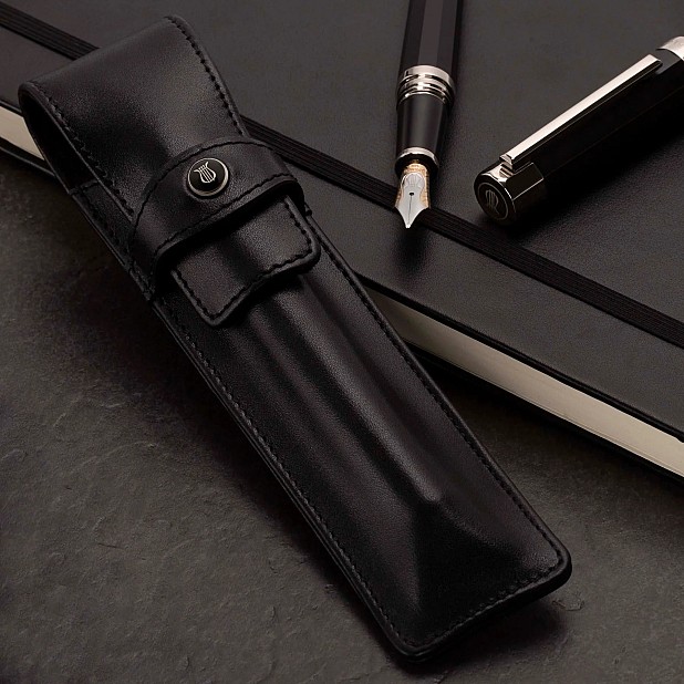 Lapis Bard Mayfair Schwarzes Stifteetui (einzeln)