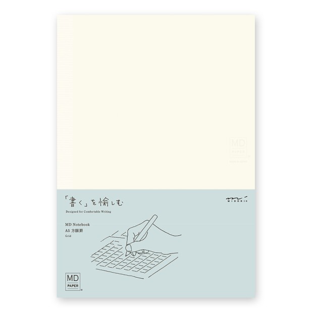 Caderno de grelha A5 Midori MD Paper