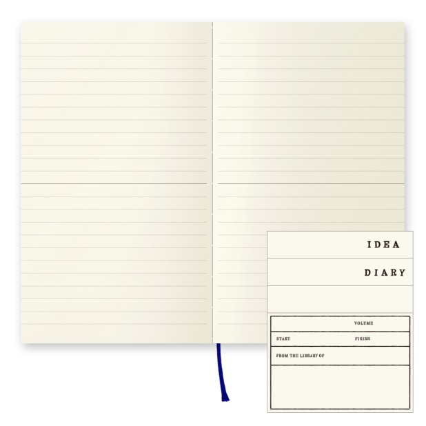 Midori MD Paper B6 Carnet de notes ligné