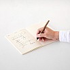 Midori MD Diario de papel A5 Cuaderno con marco