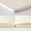 Midori MD Diario de papel A5 cuaderno de bloques de cuadrícula
