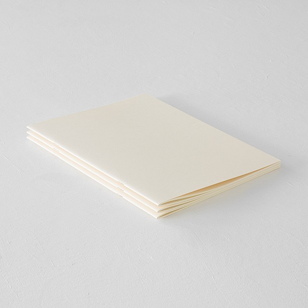 Midori MD Paper A4 Blank Notebook Light (3-pack)