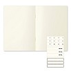 Midori MD Paper A5 Blank Notebook Light (3-pack)