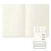 Midori MD Paper A5 Grid Notebook Light (3-pack)