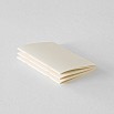 Midori MD Papel A6 cuaderno cuadriculado claro (paquete de 3)