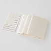 Midori MD Papel A6 cuaderno cuadriculado claro (paquete de 3)