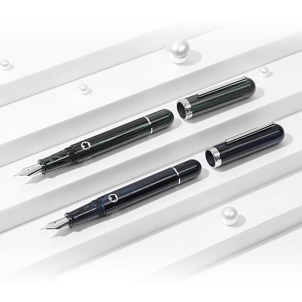 Nahvalur Nautilus Chelonia Green ST Fountain Pen