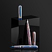 Nahvalur Nautilus The Blue Ringed BT Fountain Pen