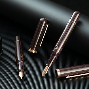 Nahvalur Nautilus Stylophora Berry RGT Fountain Pen