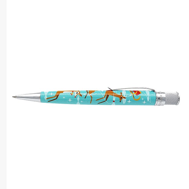 Retro 51 Tornado Popper Merry & Write från Invisible Creatures Rollerball / Kulspetspenna